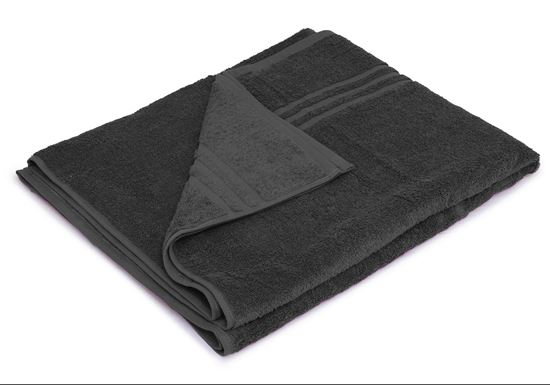 Picture of Face Cloth 500g - Black (6 Pack)