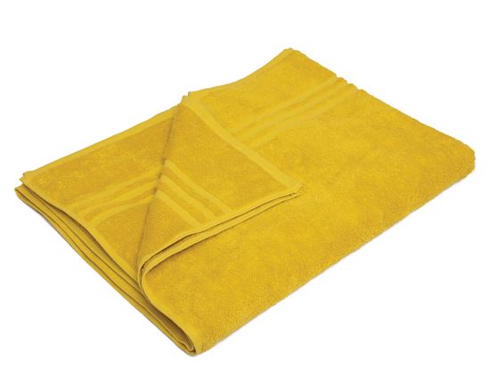 Picture of Bath Towel 500g - Lemon (3 Pack)