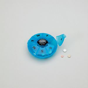 Pill organiser - 7 sided