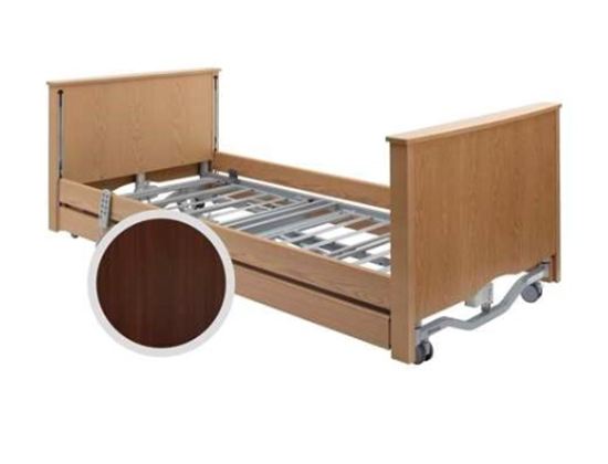 Picture of Bradshaw Low Profiling Bed - Walnut Finish