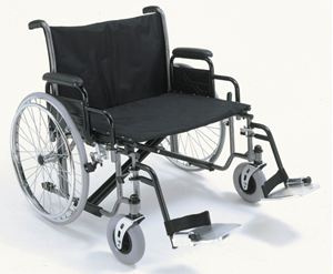 Bariatric Wheelchair det.arms swing away F/rests 66cm(26")