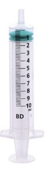 Picture of 10ml BD Plastipak Luer Slip Syringe (100)EMERALD