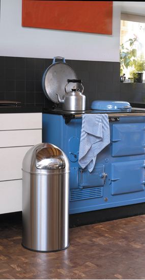 Picture of 50L Push Bin SS Bright finish