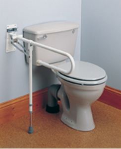 Fold Away Grab Rail With Leg