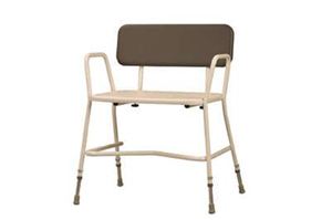 Extra Wide Shower Chair with Detachable Back