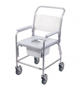 Aluminium Commode & Shower Chair