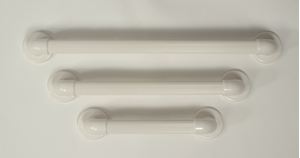 Plastic Fluted grab rail 12"