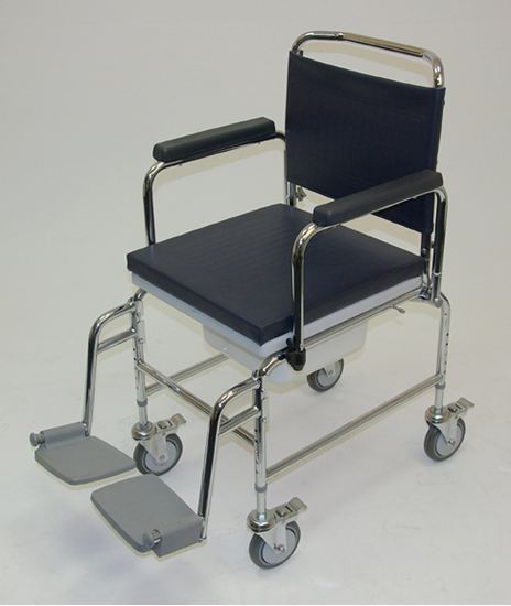 Picture of Adj. Height H\Duty mobile commode 20"(1)
