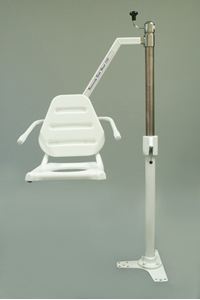 Andway Bath Hoist, manual, end arm for concrete floor