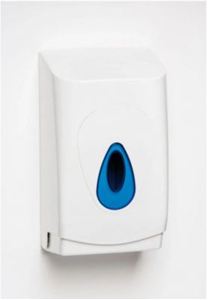 Twin Pack interfold\bulkpack dispensor - White