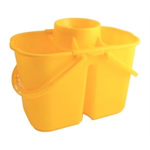 CC twin mop buckets - Yellow
