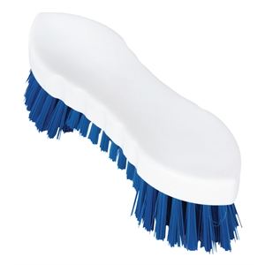 Plastic hand scrub brush