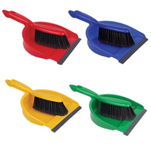 Dustpan and Brush Set - Blue
