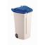Picture of Rubbermaid Mobile Container 100Ltr Blue Lid
