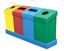 Picture of Flatpack recycling bins -75Ltr -Green with letterbox opening