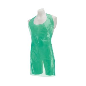 Polythene Roll Aprons - Green