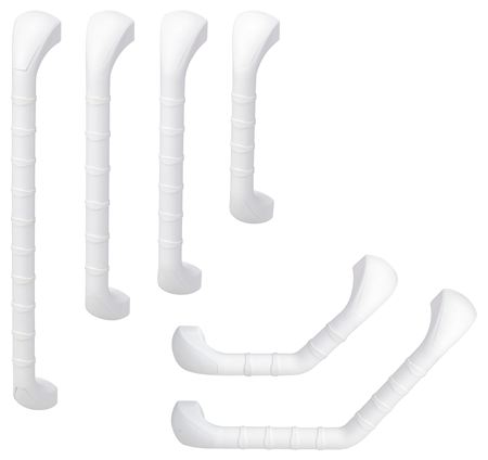 Picture for category Prima White Grab Rails