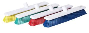 Hygiene Broom 12" / Soft Bristle - Blue